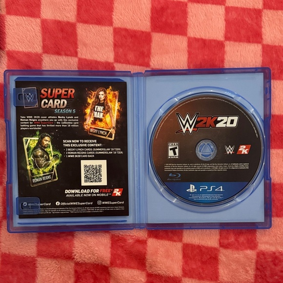 WWE 2K20 for PS4 - Like New (With Case) - Picture 2 of 3